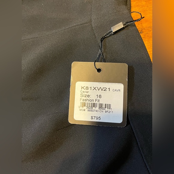 NWT St. John Caviar Black Women’s Fashion Fit Slacks - Picture 11 of 11